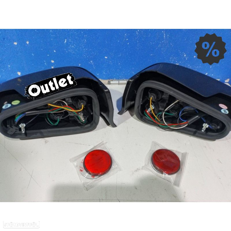 R028070C1 FAROLINS TRASEIROS FUMADOS PARA PEUGEOT 106 96-03 - 3