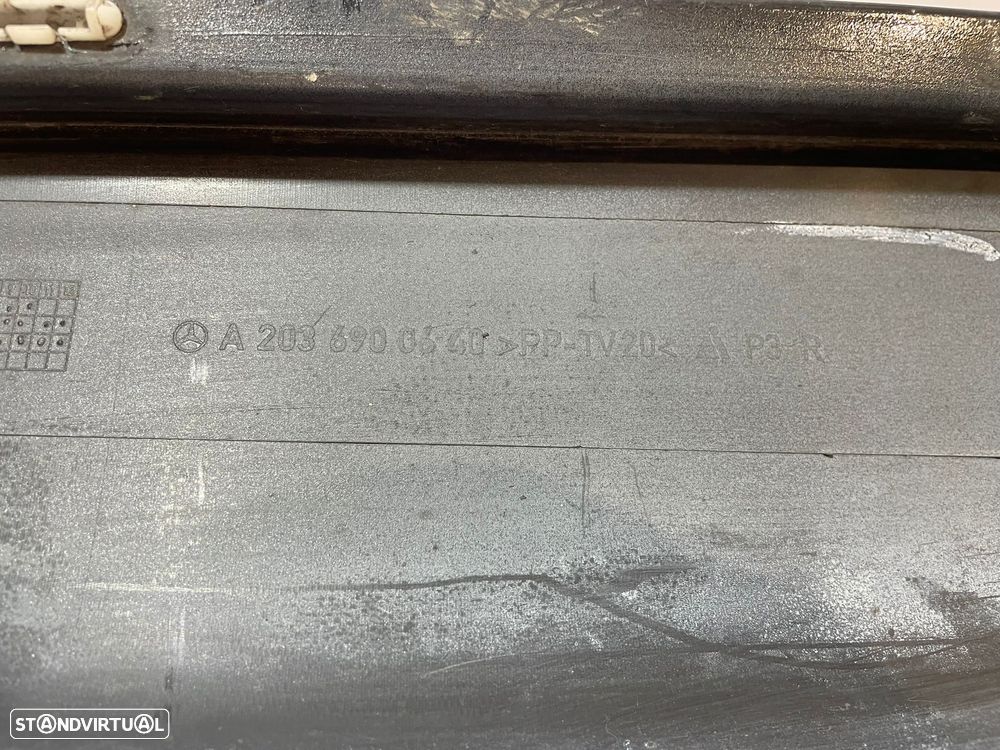 EMBALADEIRA EMBALADEIRAS SAIA SAIAS LATERAL LATERAIS DIREITA A2036900640 2036900640 ORIGINAL MERCEDES BENZ CLASS C CLC SPORTCOUPE SPORT COUPE W203 - 8