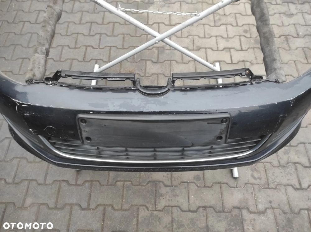 ZDERZAK PRZEDNI VW GOLF 6 R-LINE GTI SPORT HB 5 DRZWI 3 DRZWI XENON LC9X CZARNY WYSYŁKA !!!!!!! - 4