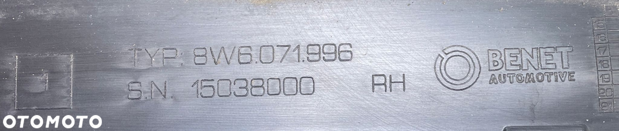 ^ AUDI A5 II F5 16- LISTWA PROGOWA PRAWA 8W6071996 - 3