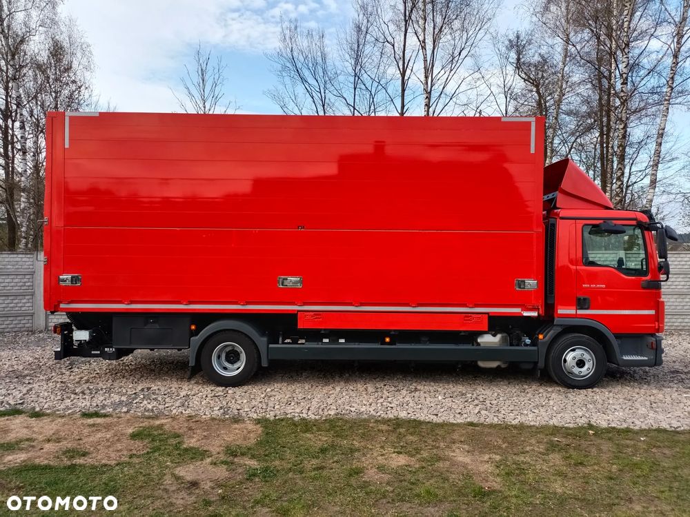 MAN TGL12.220* KONTENER ALUMINIOWY* BOCZNY ZAŁADUNEK* WINDA* NIESPOTYKANY* NIE ATEGO TGM LF FL EUROCARGO* Z NIEMIEC - 4