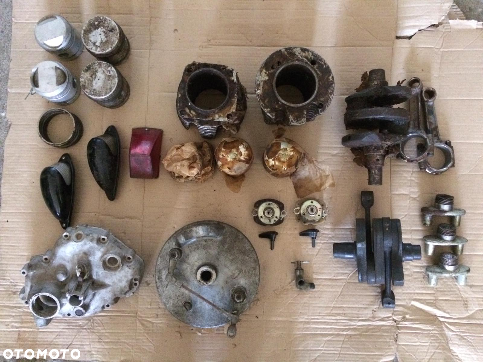 K750 M72 Dniepr Ural Cylindry tłoki wał sprzęgło - 14
