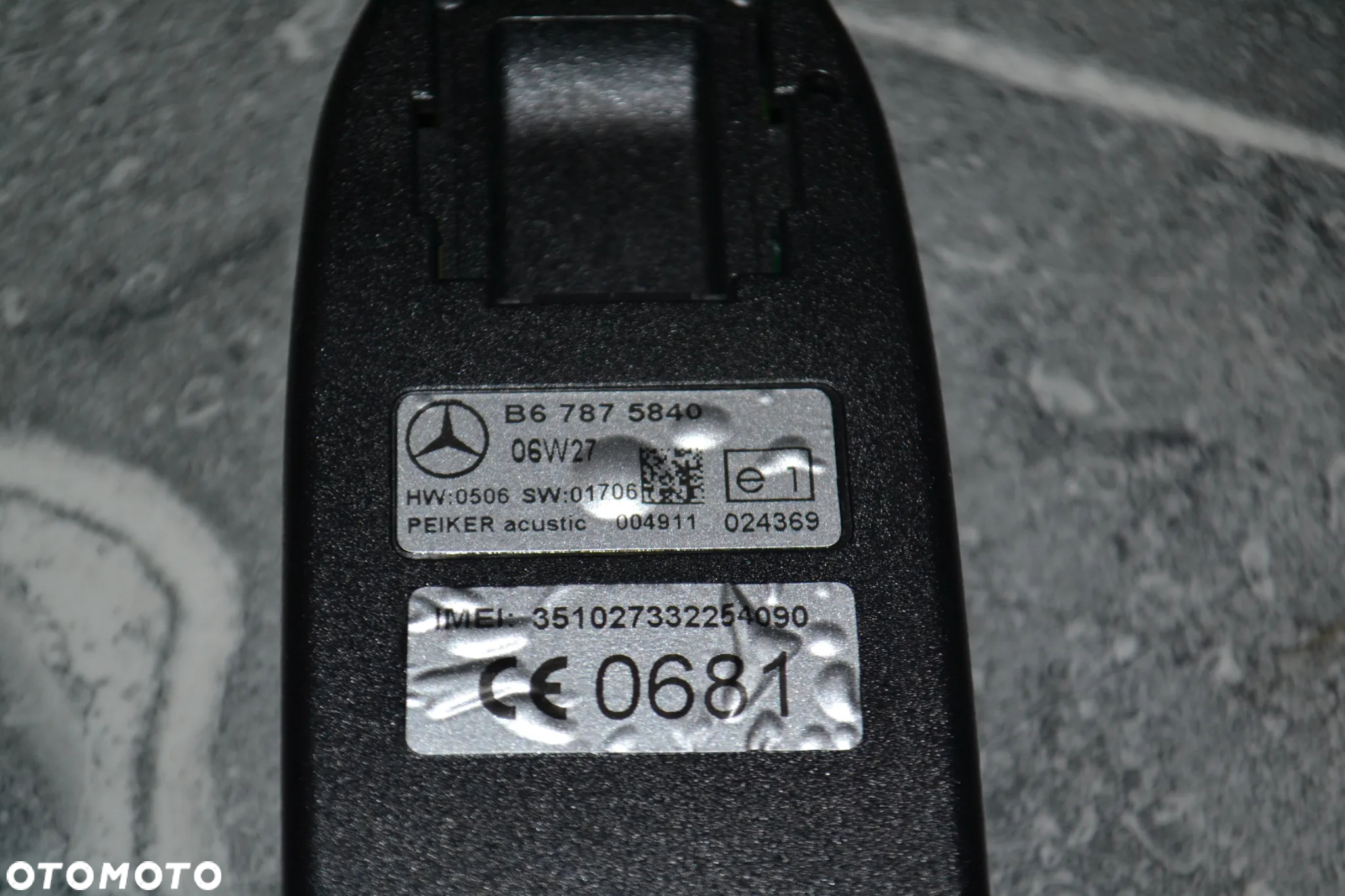 MERCEDES MODUŁ ADAPTER BLUETOOTH TELEFON 67875840 - 5