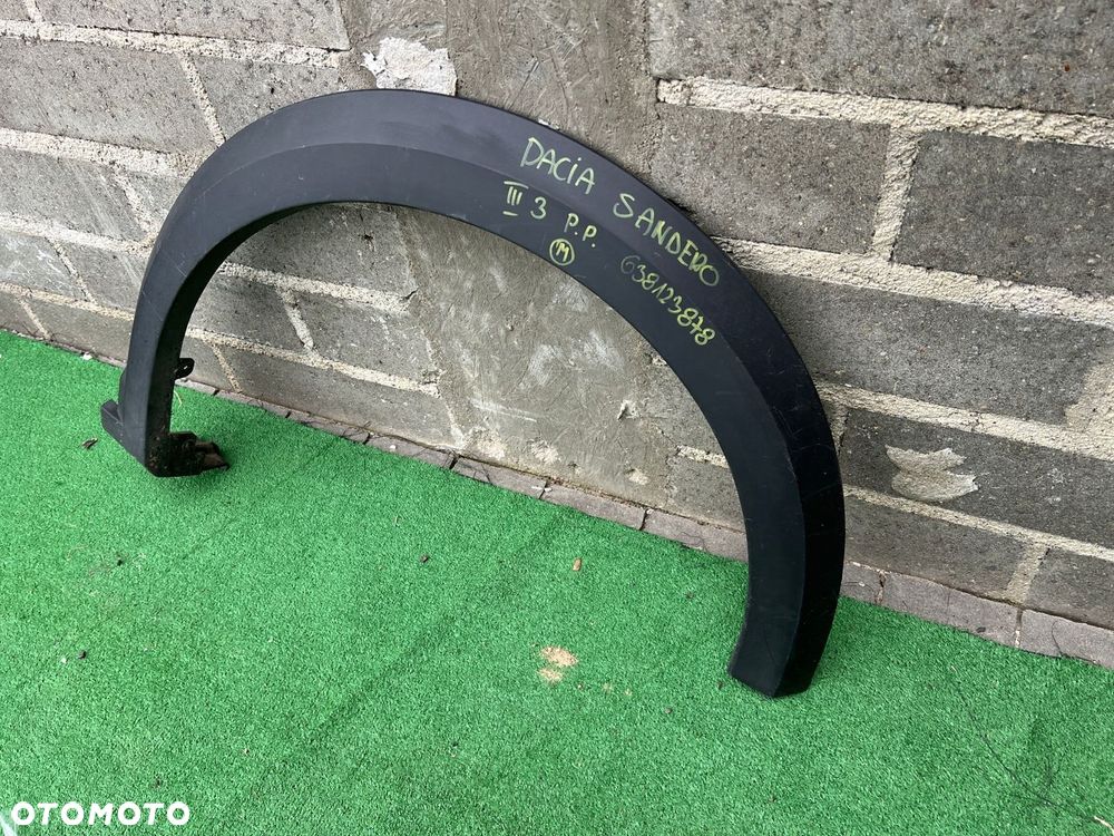 DACIA SANDERO III 3 LISTWA BŁOTNIK PRAWA PRZEDNIA - 4