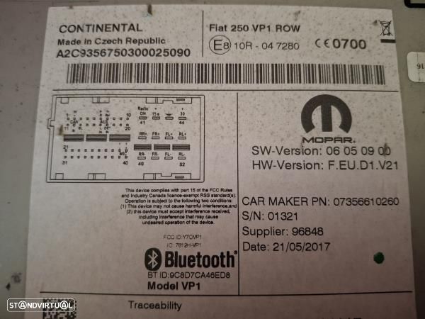Radio Peugeot Boxer Caixa - 2