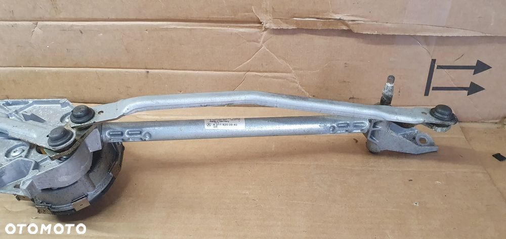 Mechanizm wycieraczek przód przedni Mercedes E Klasa W211 A2118200940 - 4