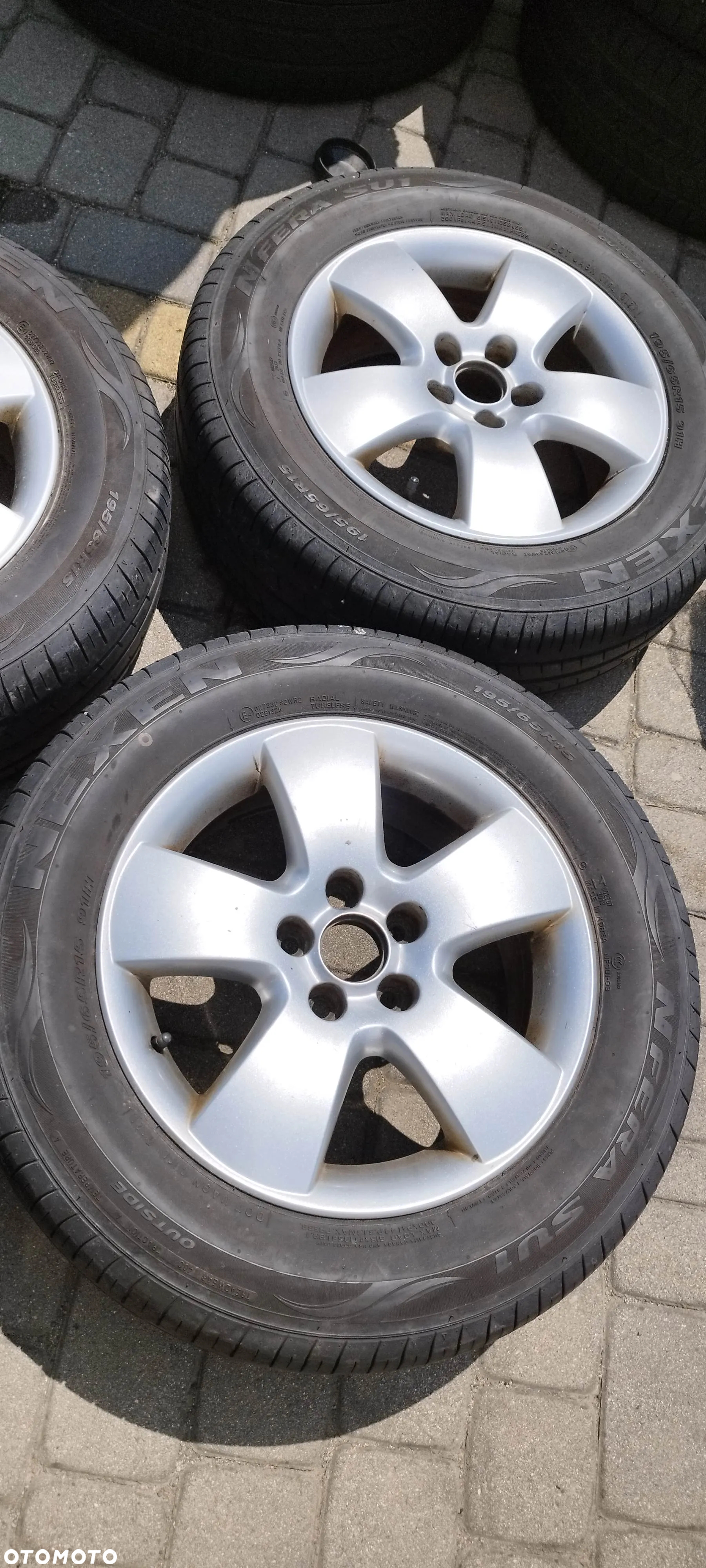 5x100 15 felgi seat skoda vw audi opony 195/65/15 - 3