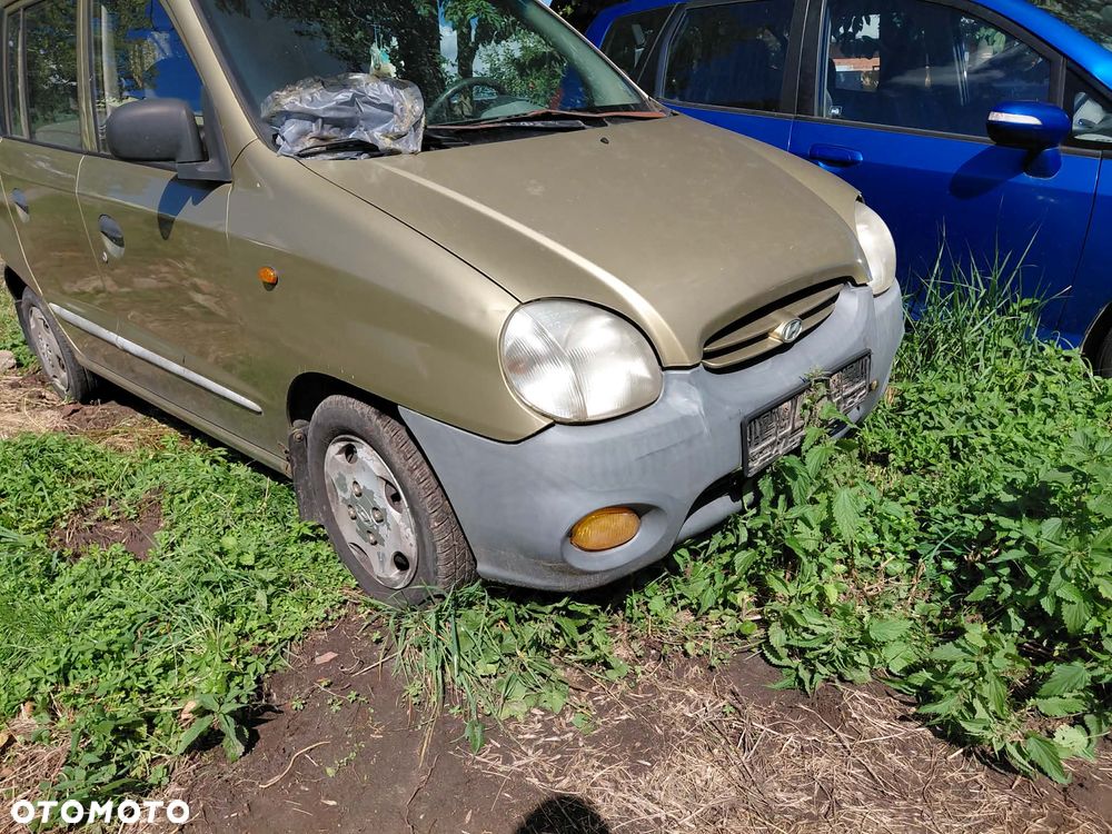 części Hyundai Atos 99r. 1.0 benzyna 43kW 5 drzwi kod QP drzwi maska zderzak klapa silnik skrzynia - 2