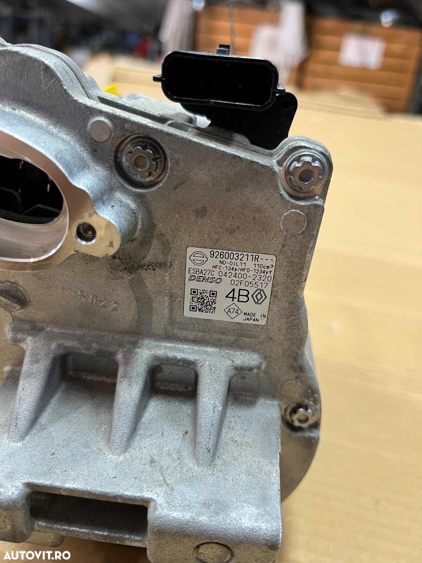 Compresor ac 926003211R Renault captur arkana Clio 2022 - 4