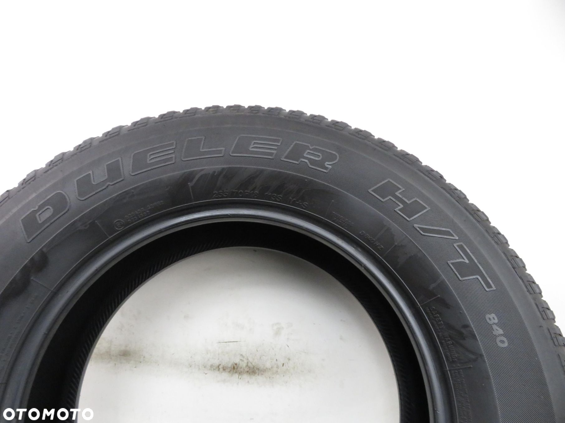 2x 255/70R18 OPONY LETNIE Bridgestone Dueler H/T 840 113S - 4