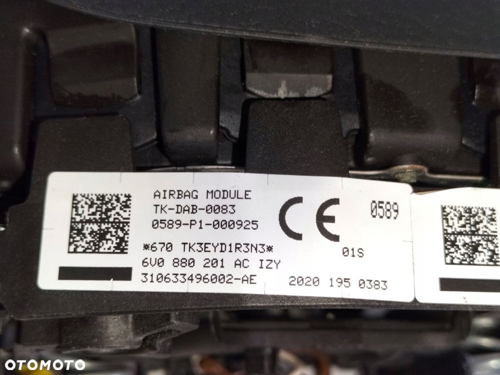 poduszka airbag kierowcy lewy skoda fabia iii 14- kodiaq - 5