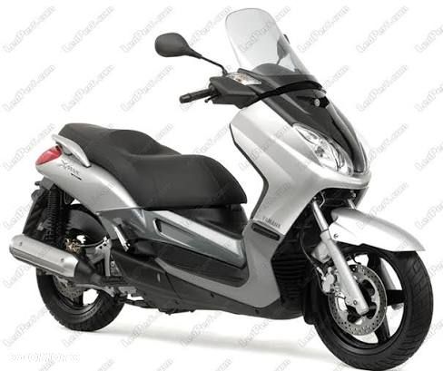 YAMAHA XMAX 250 reflektor lampa czasza owiewka wypełnienie licznik błotnik kierownica lusterko manetka felga tarcza zacisk pompa zawieszenie silnik moduł regulator zbiornik siedzenie set podnóżek stelaż stopka chłodnica tłumik - 1