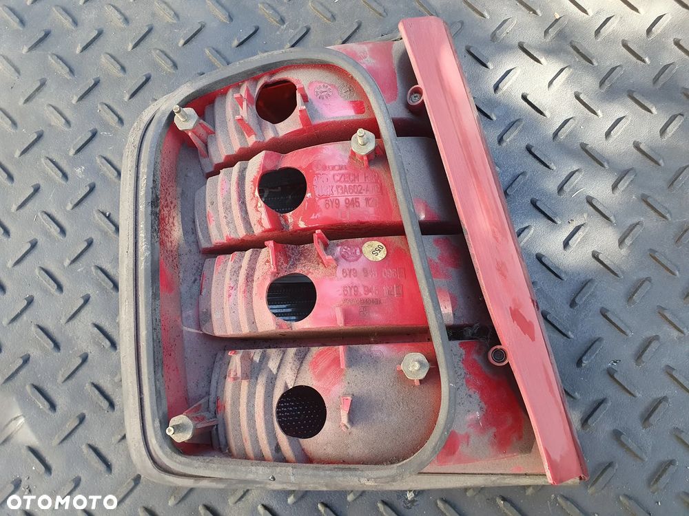 SKODA FABIA I 6Y LAMPA PRAWY TYŁ PRAWA TYLNA 6Y9945112B 6Y9945096E 6Y9945112D ORYGINAŁ - 2