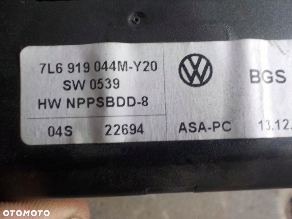VW T5 PANEL STEROWNIK WEBASTO 7L6919044M - 3