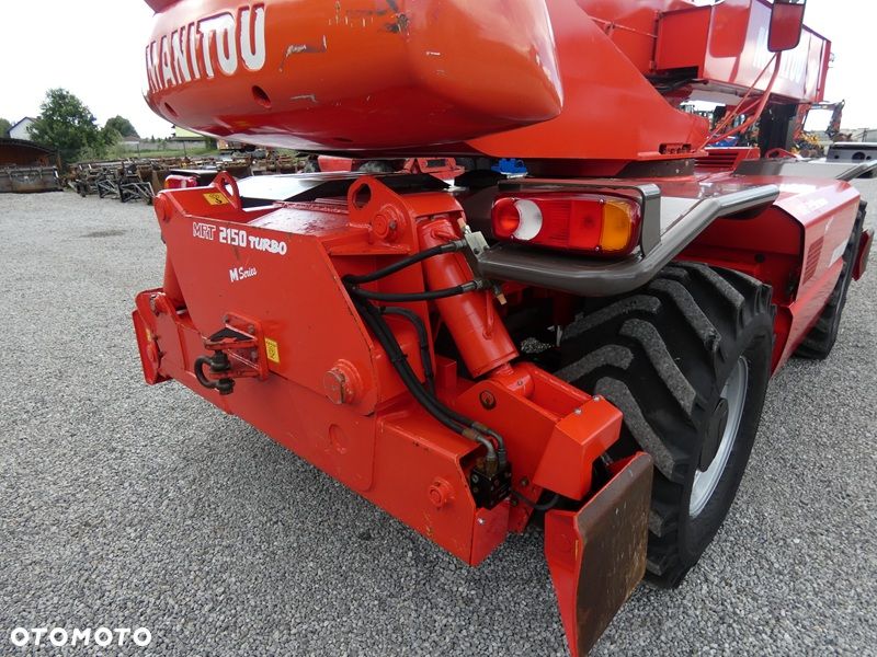 Manitou MRT2150 ROTO / Sprowadzona / Pilot , wciągarka, łyżka + widły / - 24