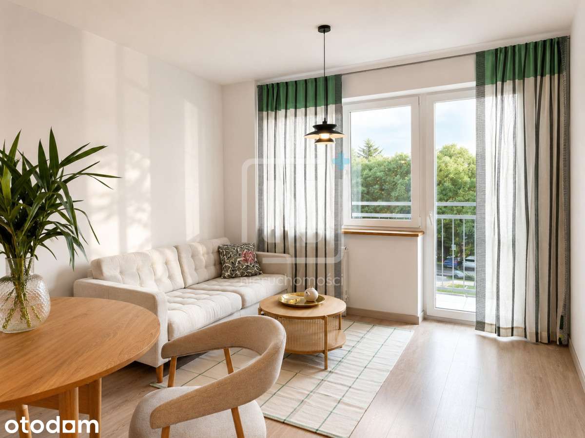 2 pokoje po generalnym remoncie | Duży balkon |