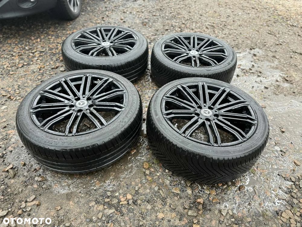 Koła Alufelgi Mercedes V Klassa 19 245/45/19 Czarne Black Piano - 2