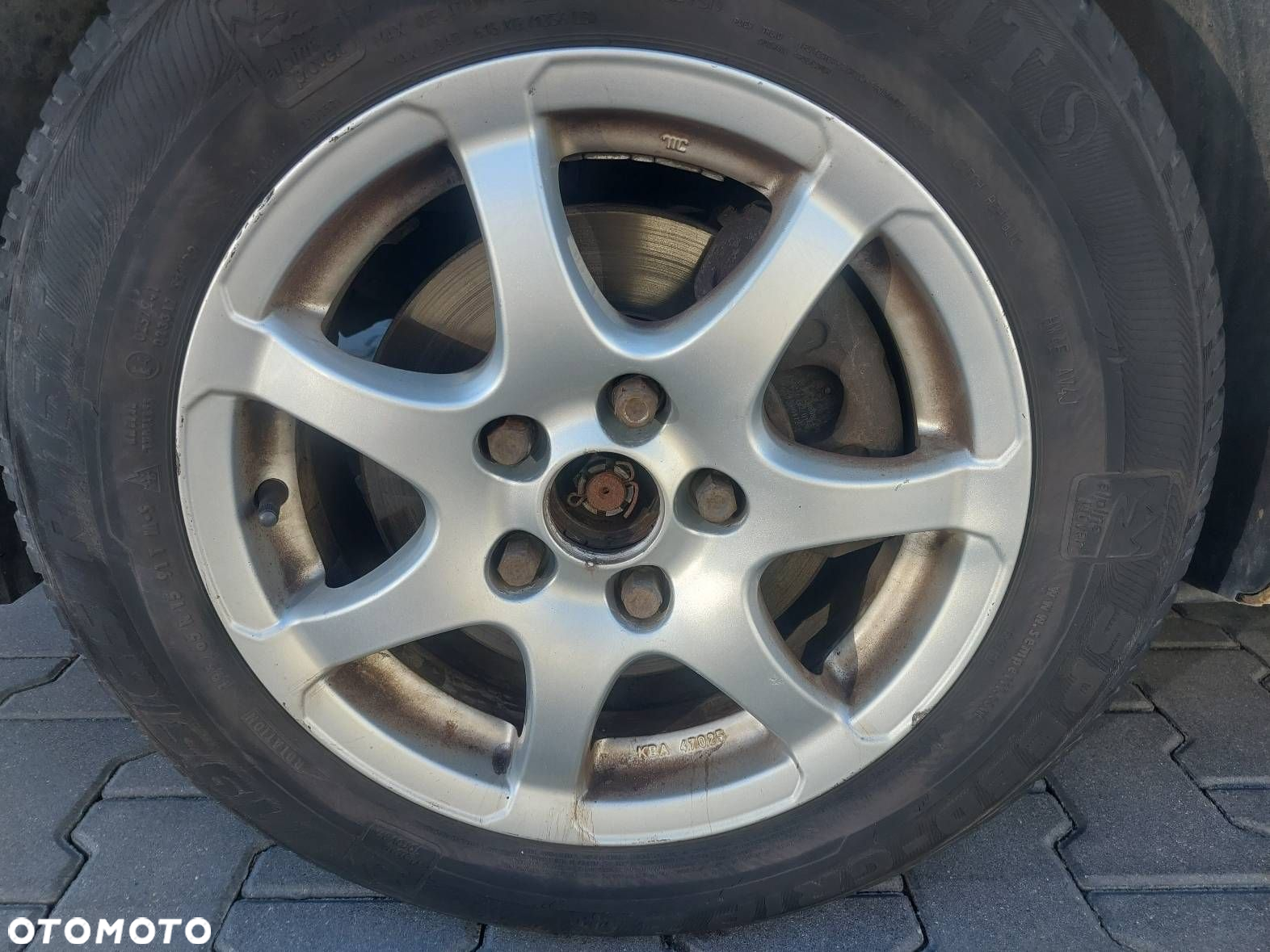 KOŁA ALUMINIOWE 4SZT 5X114.3 6.5X15' ET42 SEMPERIT 195/65/R15 2015 - 6