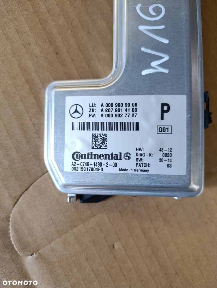 MERCEDES GLS X166 KAMERA SZYBY PRZÓD A0009009908 - 4