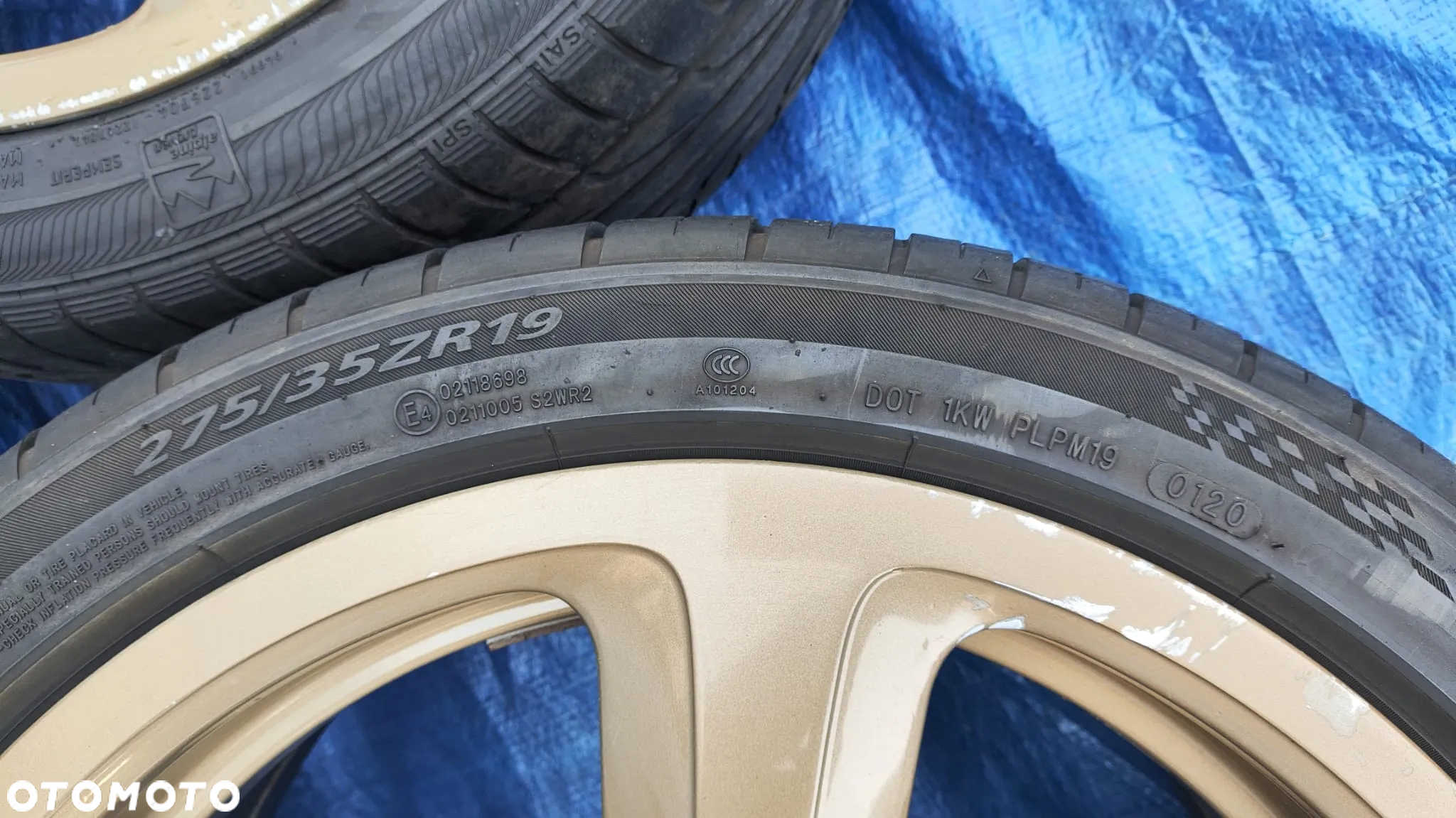 KOŁA FELGI ALUFELGI STYLING 249 5x120 8.5J 9J 19 ET14 ORYGINALNE 6777353 6777354 OPONY 245/40R19 275/35R19 BMW E63 E64 LCI LIFT - 12