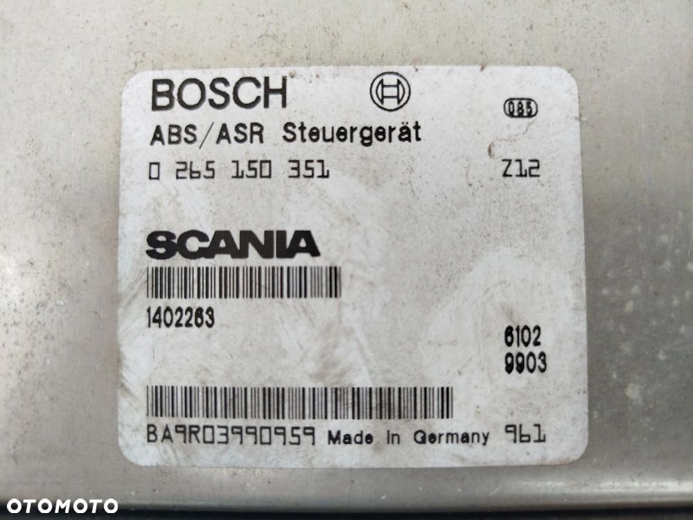 STEROWNIK ABS/ASR SCANIA 4 1402263 - 3