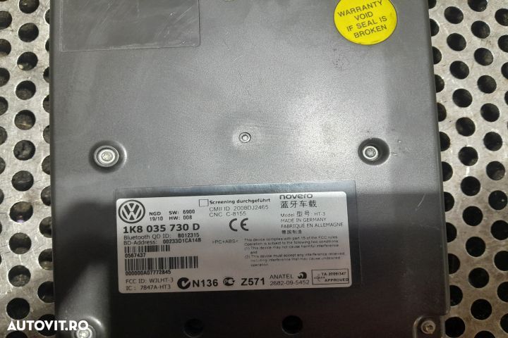 Modul Bluetooth 1K8035730D 1K8035730D Volkswagen VW Passat B6 [2005 - - 2