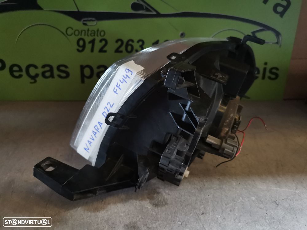 NISSAN NAVARA D22 FAROL DIREITO - FF449 - 6