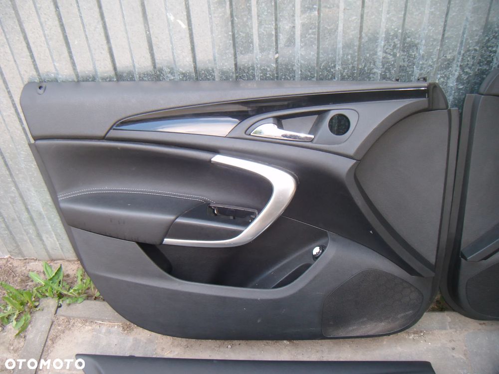 opel  insignia a 10r kombi komplet foteli z boczkami półskóry - 7