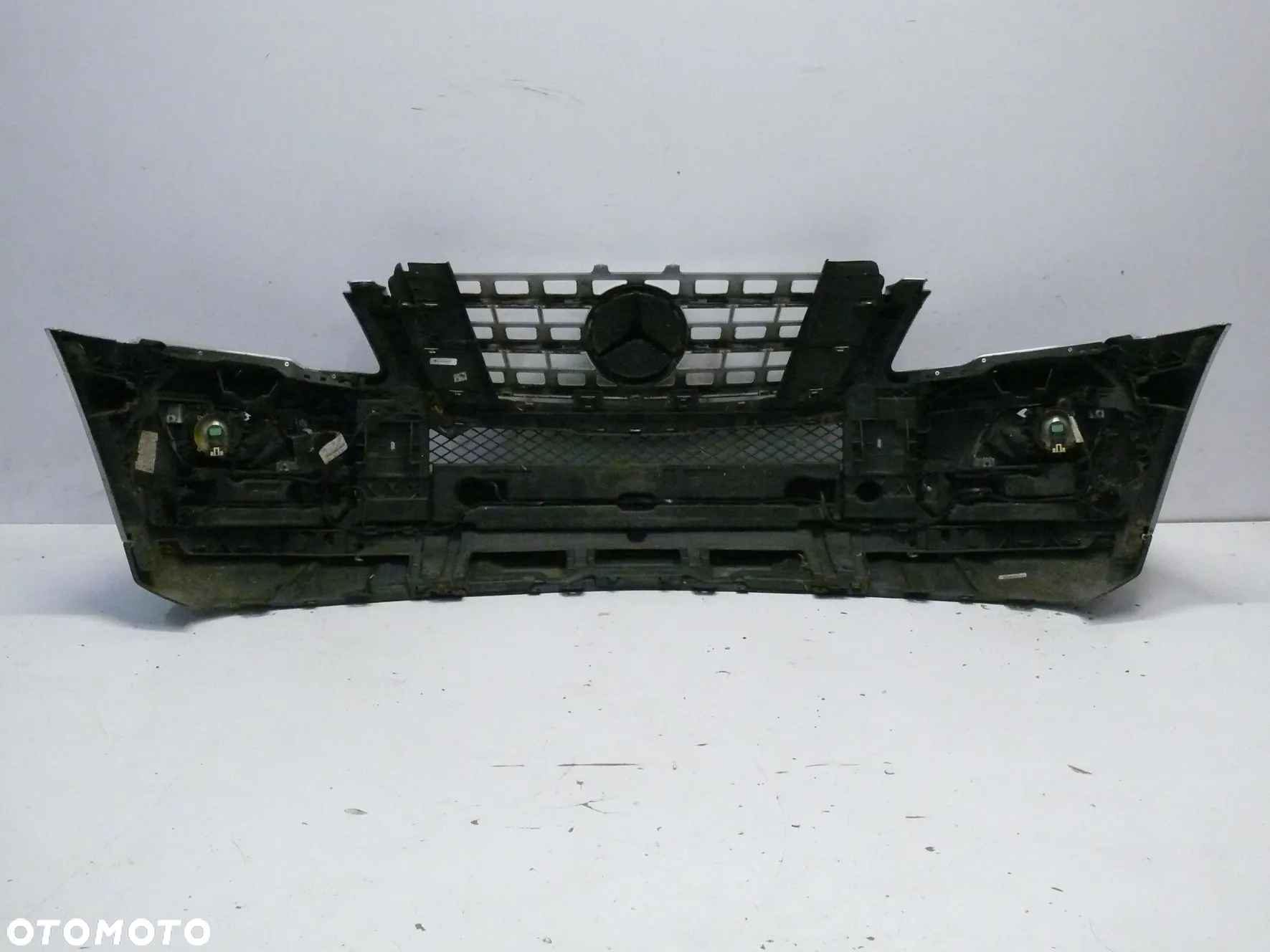 ZDERZAK PRZEDNI MERCEDES ML W164 2008 2011 LIFT PDC GRILL - 4