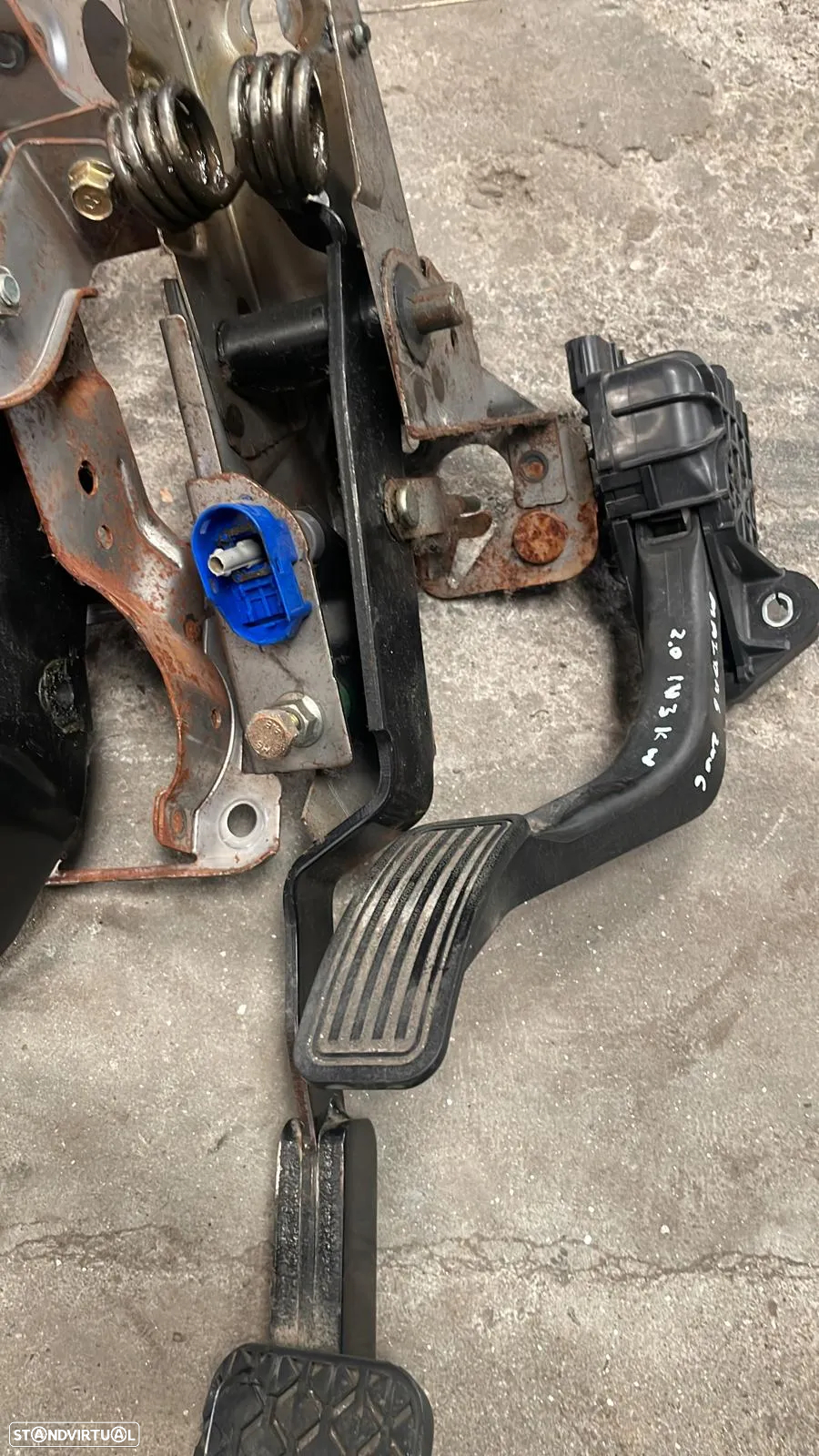 Pedais Mazda 6 2006 - 2
