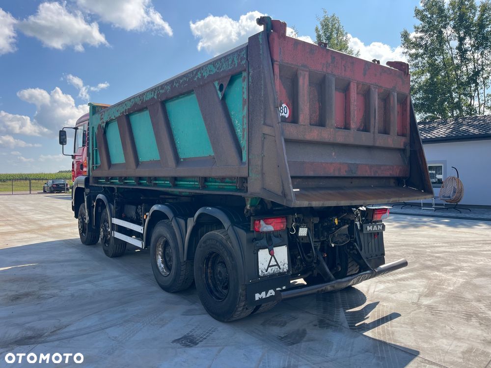 MAN Tga 41.410 Napędy 8x6 Wywrotka 3 stronna Duży Kipper Klima Cała Na Resorze ( Scania Arocs Volvo) - 7
