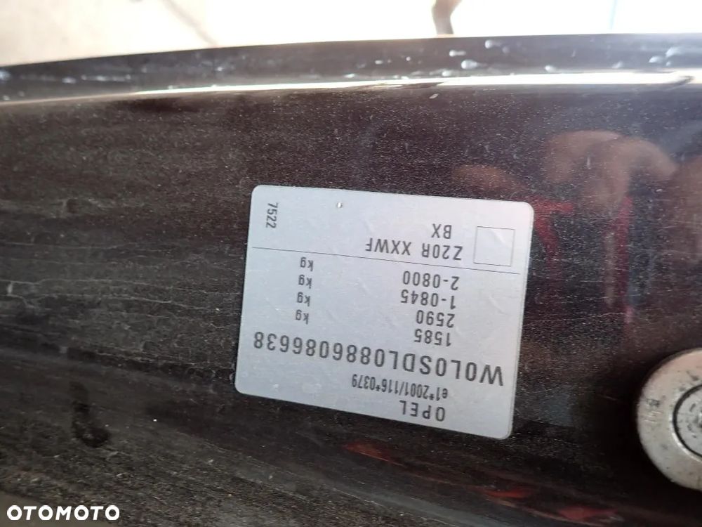 CZĘŚCI - Opel Corsa D 1,4 16V Z14XEP 90KM HB 3D lakier Z20R 2008r. INDEX - 9534 - 13
