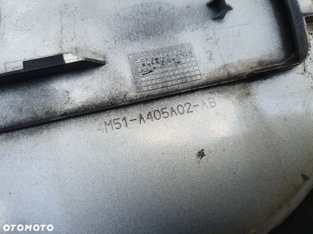 FORD FOCUS MK2 KLAPKA WLEWU PALIWA 4M51A405A02AB SREBRNA - 3