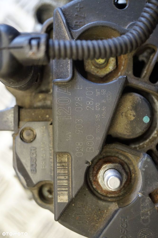 ALTERNATOR FABIA II 545 1.4 TDI 028903028E 120A SKODA 2006-2010 - 5