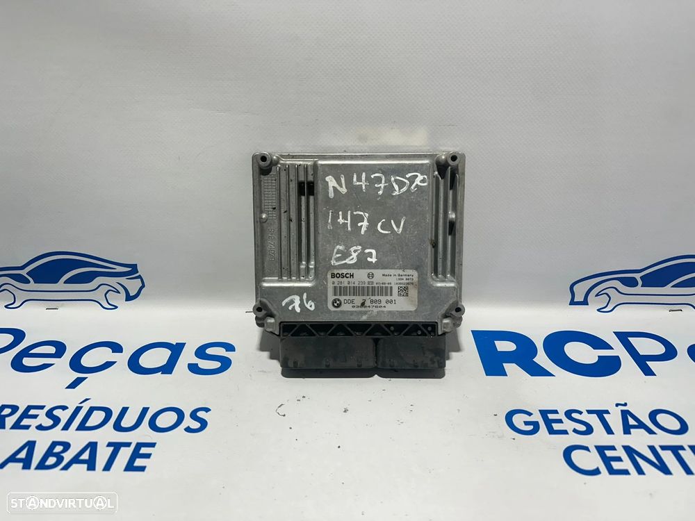.Centralina Bosch Original BMW N47D20 N47 7 809 001 / 0 281 014 239