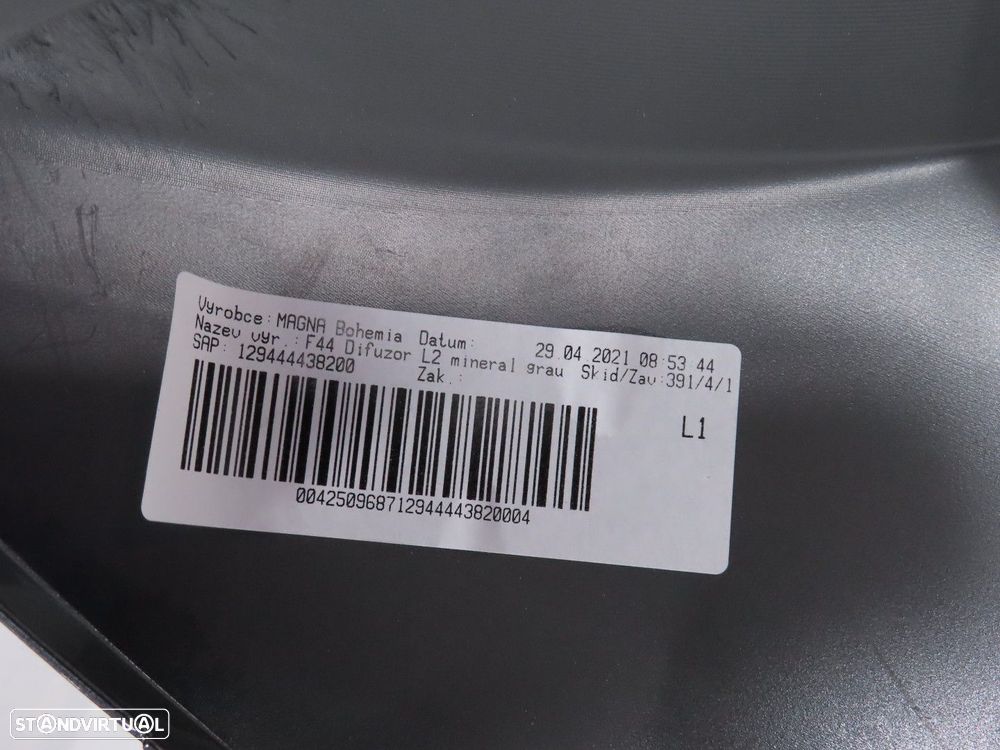 Difusor parachoques Trás Usado / Original BMW 2 Gran Coupe (F44) 51127487073 - 5