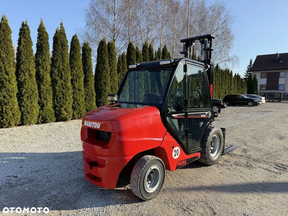 Manitou MSI 35 MSI35 / PIĘKNY / 2020 ROK! / TYLKO 1890 MTH / ORYGINAŁ / Z NIEMIEC / DIESEL / UDŹWIG 3,5T / 30 MSI30 35D AUSA LINDE - 7