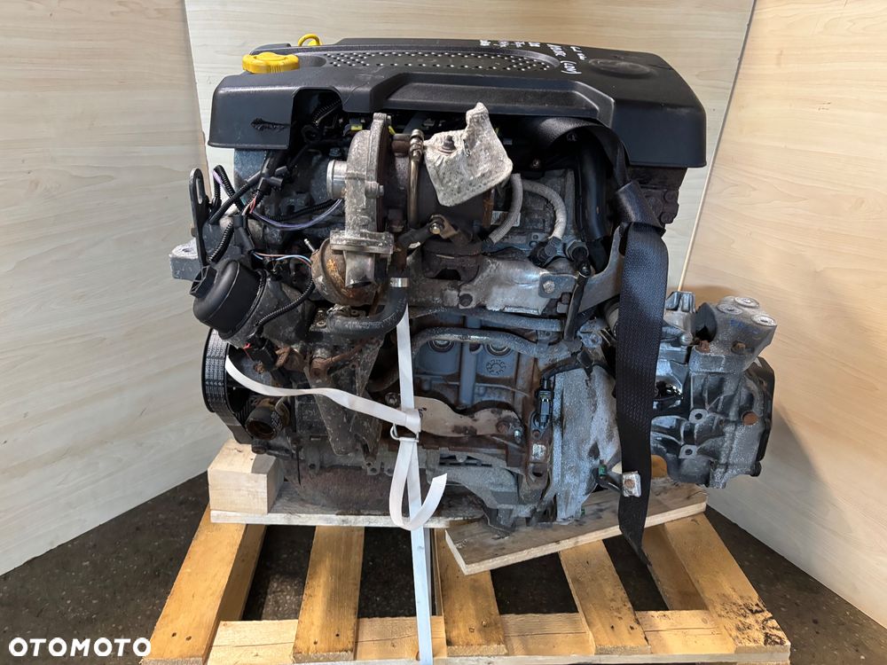 SILNIK KOMPLETNY Opel FIAT  Corsa astra combo meriva 1.3 Diesel 75KM A13DTC kompletny Film - 8