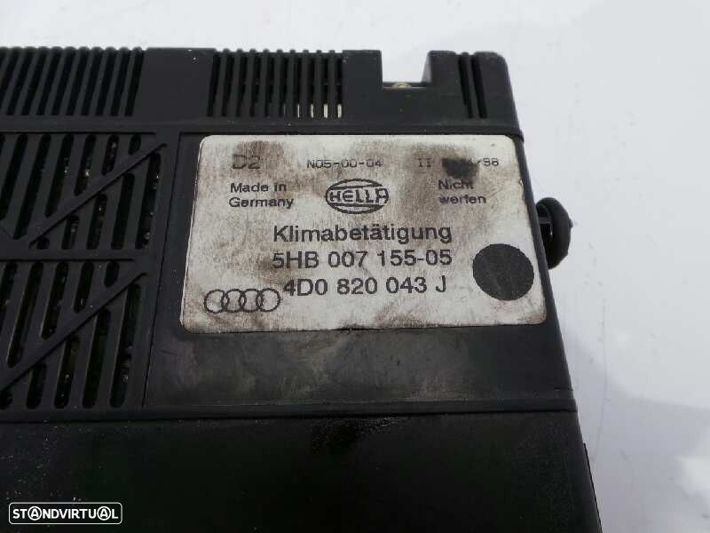 COMANDO CLIMATIZADOR AUDI A8 1994 -4D0820043 - 6