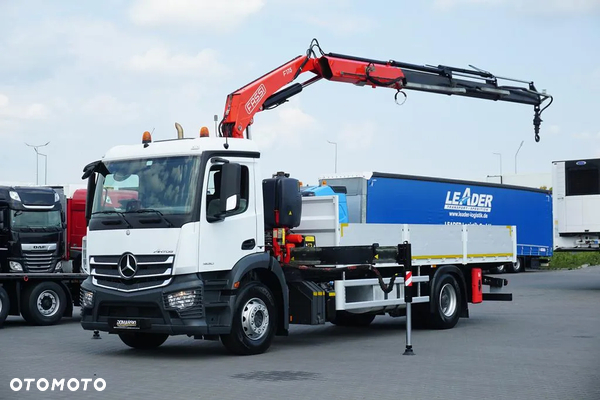 Mercedes-Benz ANTOS / 1830  / E 6 /  SKRZYNIOWY + HDS  /  FASSI F 175 / ROTATOR / PILOT