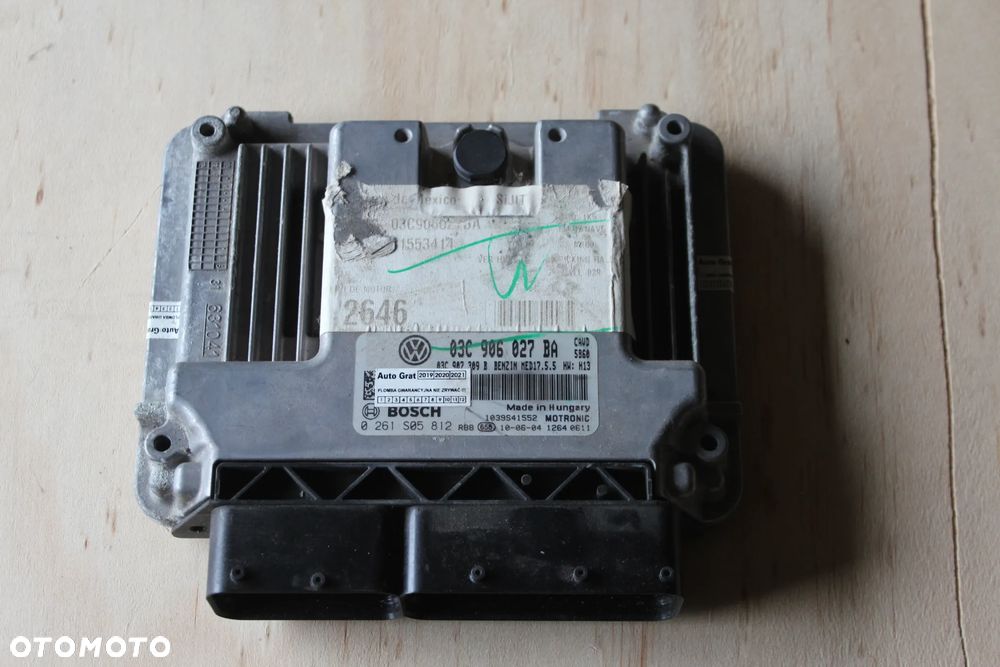 STEROWNIK SILNIKA AUDI VW 1.4 TSI 03C906027BA 2010