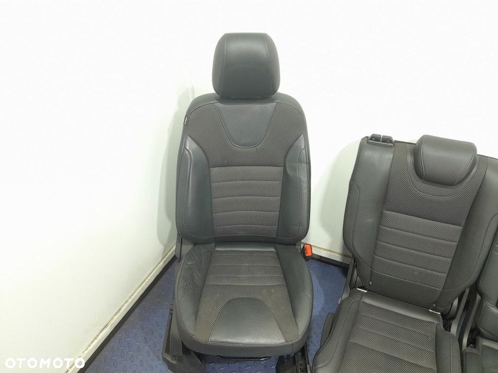 FORD KUGA MK2 FOTELE KANAPA KOMPLET PÓŁ SKÓRA EU - 4