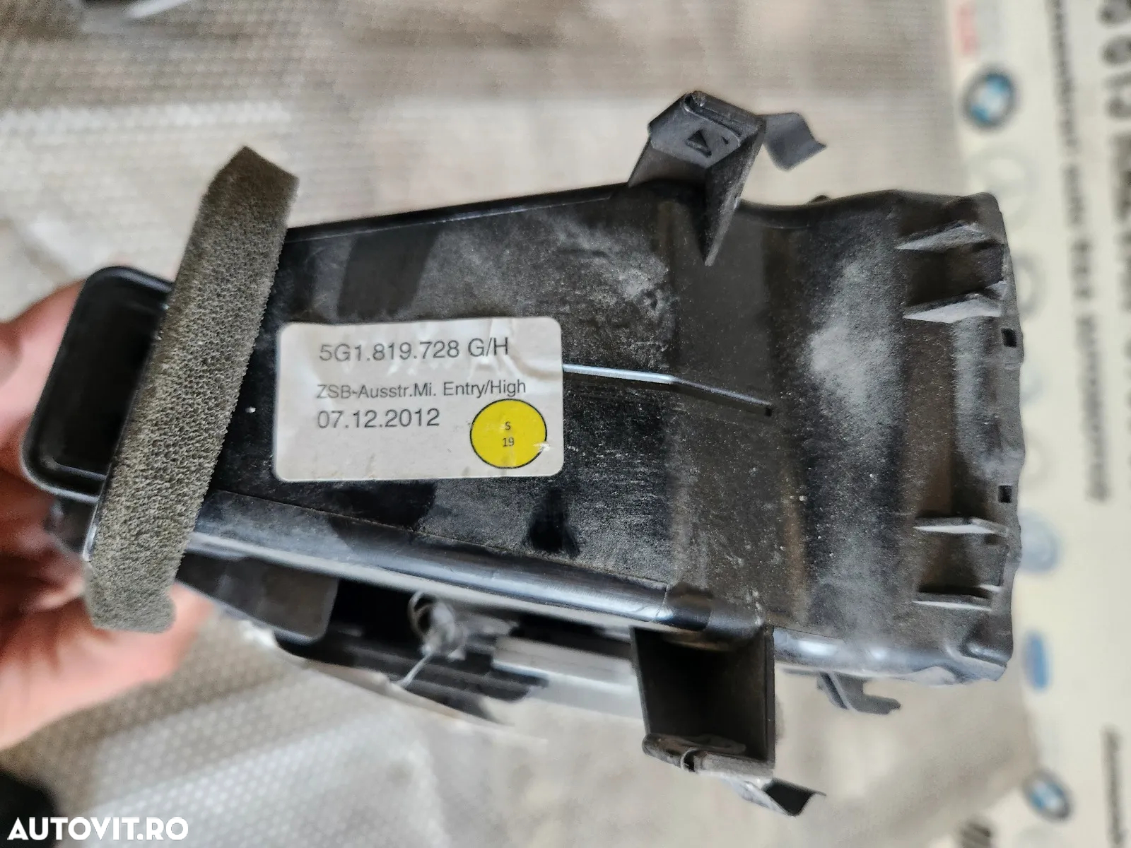 Grile Grila Ventilatie Centrala Bord Vw Golf 7 VII Cod 5GG - 7