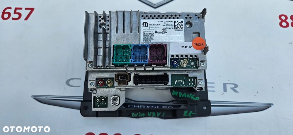 Dodge Durango III LIFT 2021-2025 Moduł nawigacji Sterownik navi Radio HARMAN P68465284AC 68465284AC pod duży wyświetlacz - 2