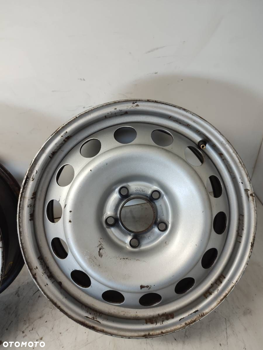 FELGA STALOWA KOMPLET 16 5X108 6,5J CENTR 65,1 ET47 - 350.00 PLN - TOYOTA PROACE CITY Nadwozie - 8