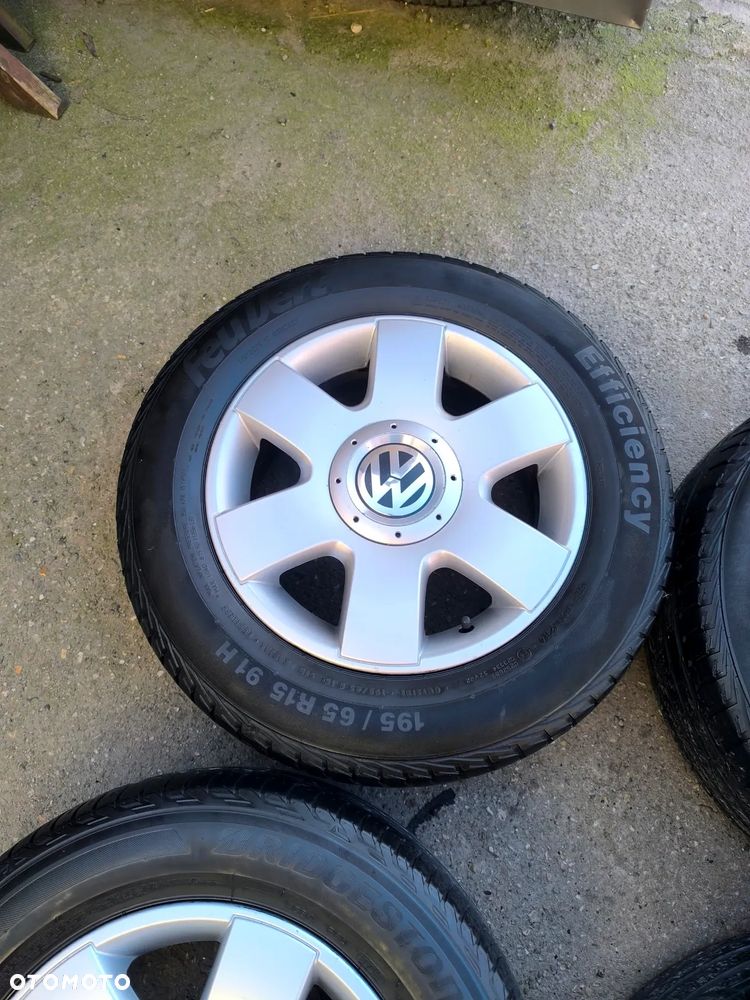 5x112 Felgi Aluminiowe Alufelgi 15 Koła Letnie Lato VW GOLF 5 6 7 V VI VII JETTA CADDY TOURAN SHARAN PASSAT B5 SEAT AUDI SKODA Legnica ALU-RAD 195/65 5,5mm - 7