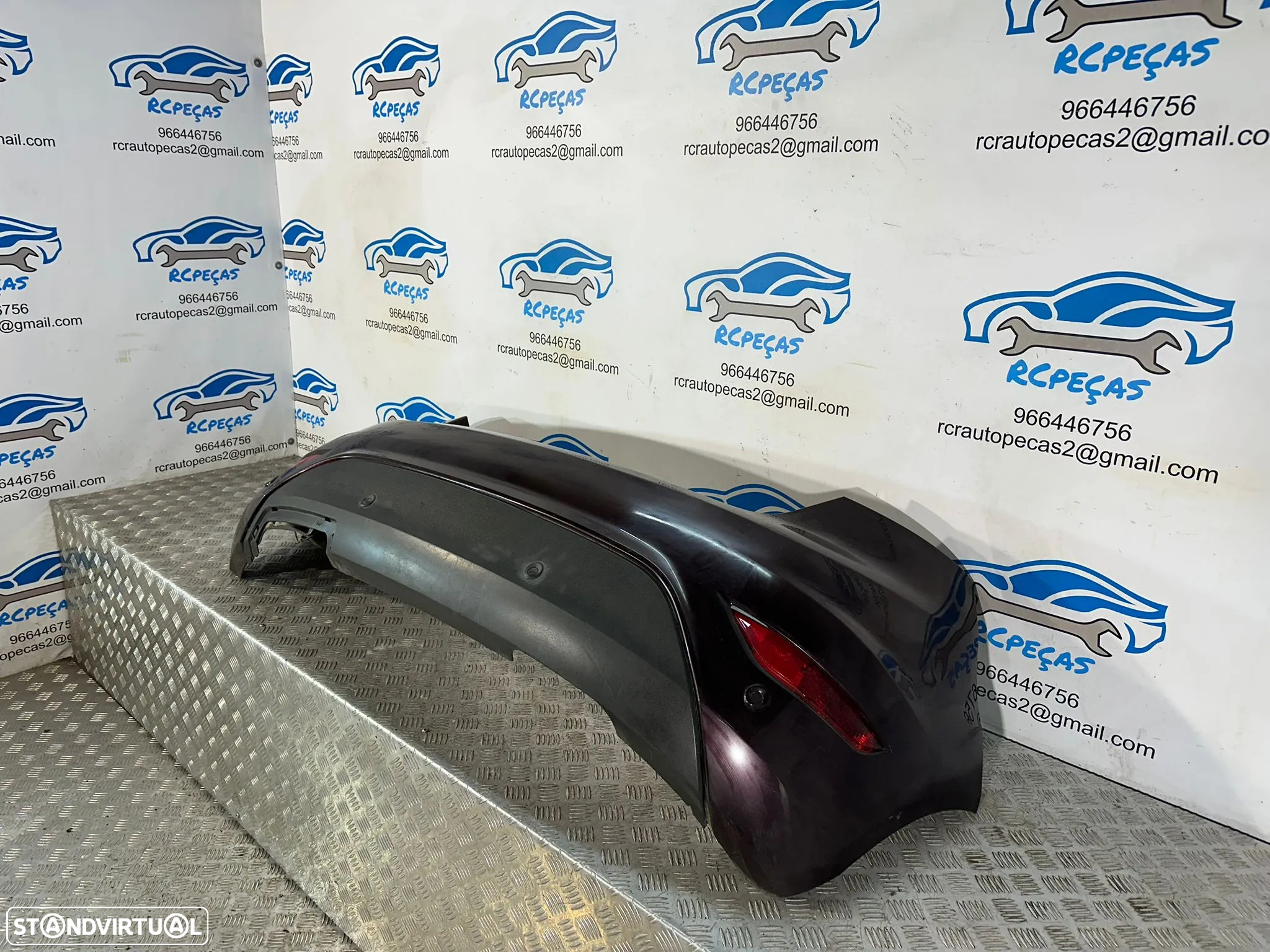 .Parachoques Traseiro Original Ford Fiesta 6 MK6 5 Portas 8A61-17D781 - 5