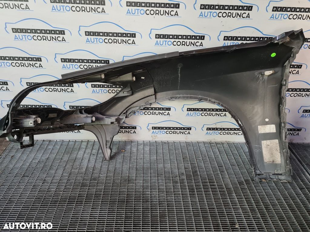 Aripa Dreapta Fata BMW X6 E71 2007 - 2015 4 Usi NEGRU (1008) ZGÂRIATA ȘI RUPTA ÎN DOUA ... - 9