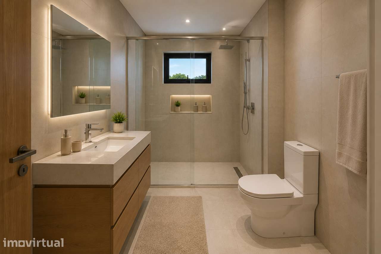 T2 condomínio privado com ginásio e padel - Grande imagem: 4/10