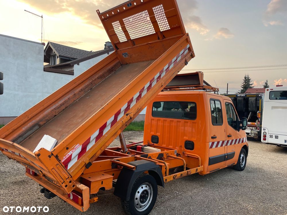 Renault Master wywrotka dubel kabina 7 osób - 13